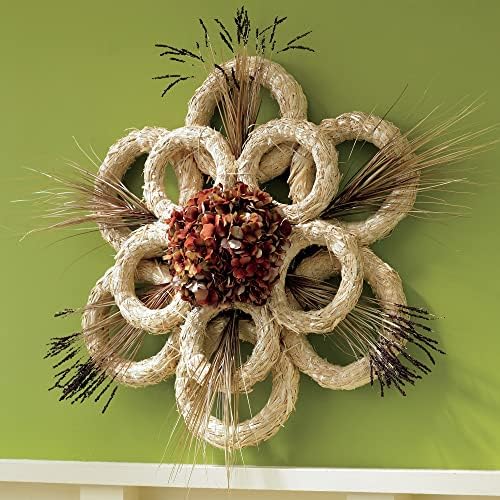 FloraCraft 18 Inch Natural Straw Wreath Form