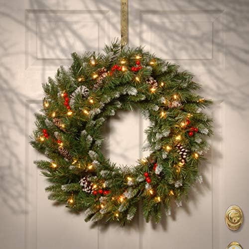 National Tree Company Pre-Lit Artificial Wreath 30 Inches