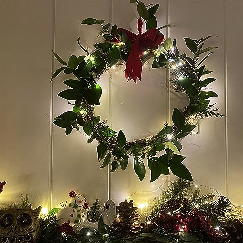 16inch Natural Grapevine Wreath Hoop for DIY Crafts