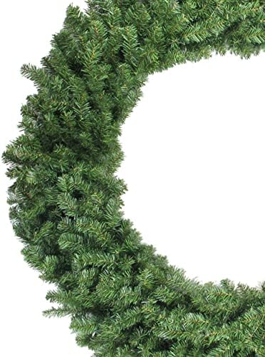 Northlight Artificial Canadian Pine Christmas Wreath 48 In