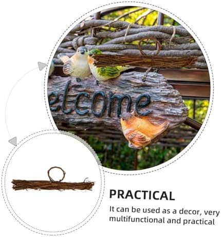 Rattan Wreath Frame for Home Decor and Crafts
