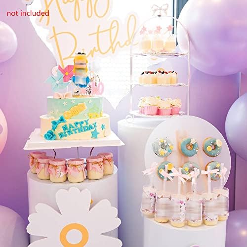 Xuthusman 3Pcs DIY Round Pedestal Display