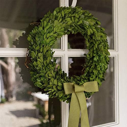 10 Inch Preserved Boxwood Wreath Home Decor