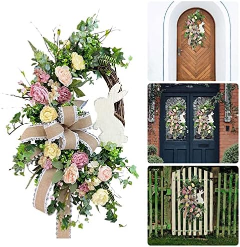 Valentines Outdoor Wreath Spring Easter Door Decor