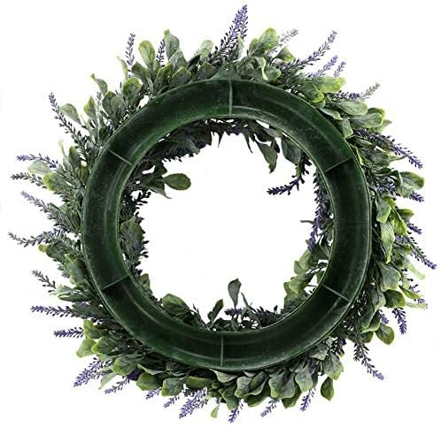 Artificial Lavender Wreath for Front Door