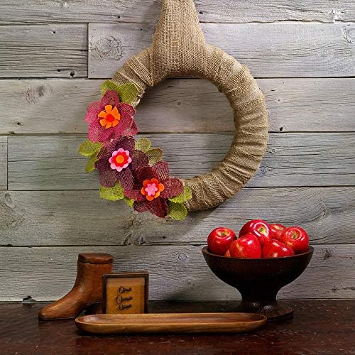 FloraCraft CraftFom Wreath 2 x 118 Inches White
