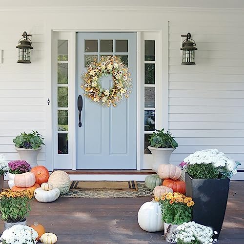Idyllic 20 Inch Spring Summer Front Door Wreath