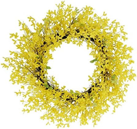 Puleo International 30 Inch Artificial Winter Jasmine Wreath