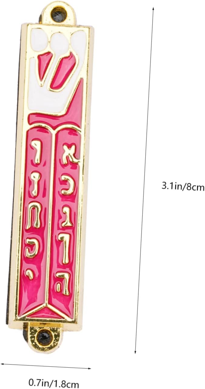 Retro Doorpost Mezuzah Jewish Religious Decor