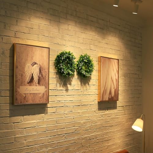 4 Pack Artificial Boxwood Wreaths 12 Inches