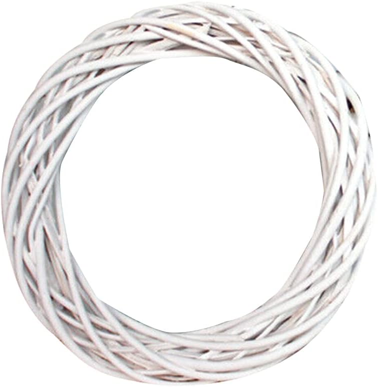 Twig Wreath Wicker Willow Rattan Braided Garland DIY Craft