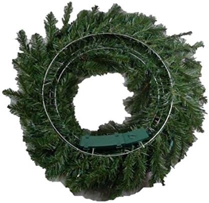 30 Mixed Pine Wreath with 35 Battery Lights