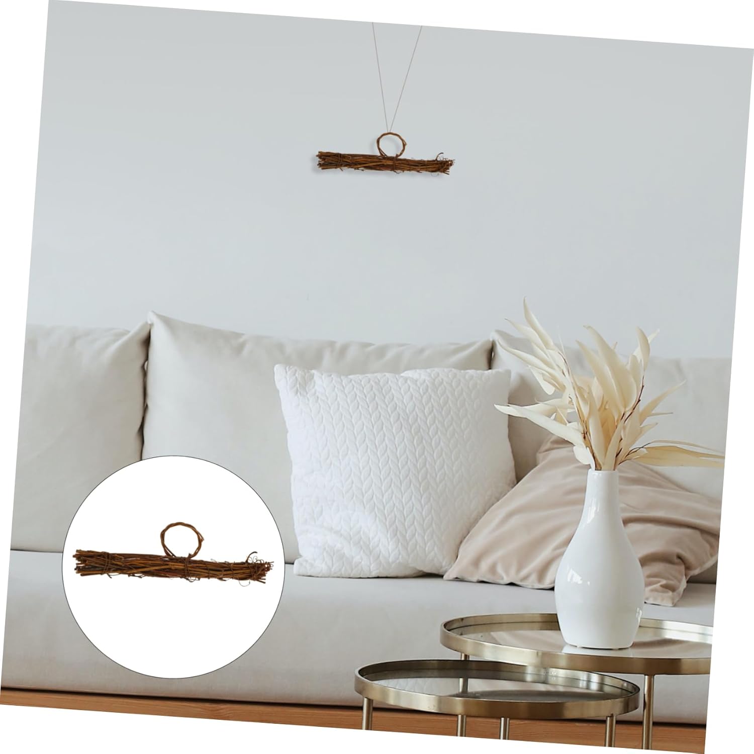 Rattan Wreath Frame for DIY Home Decor and Crafts