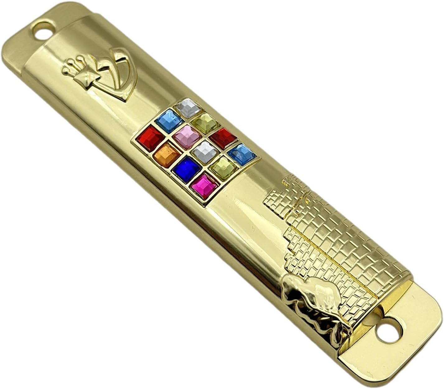 Modern Metal Mezuzah for Door Home Decor
