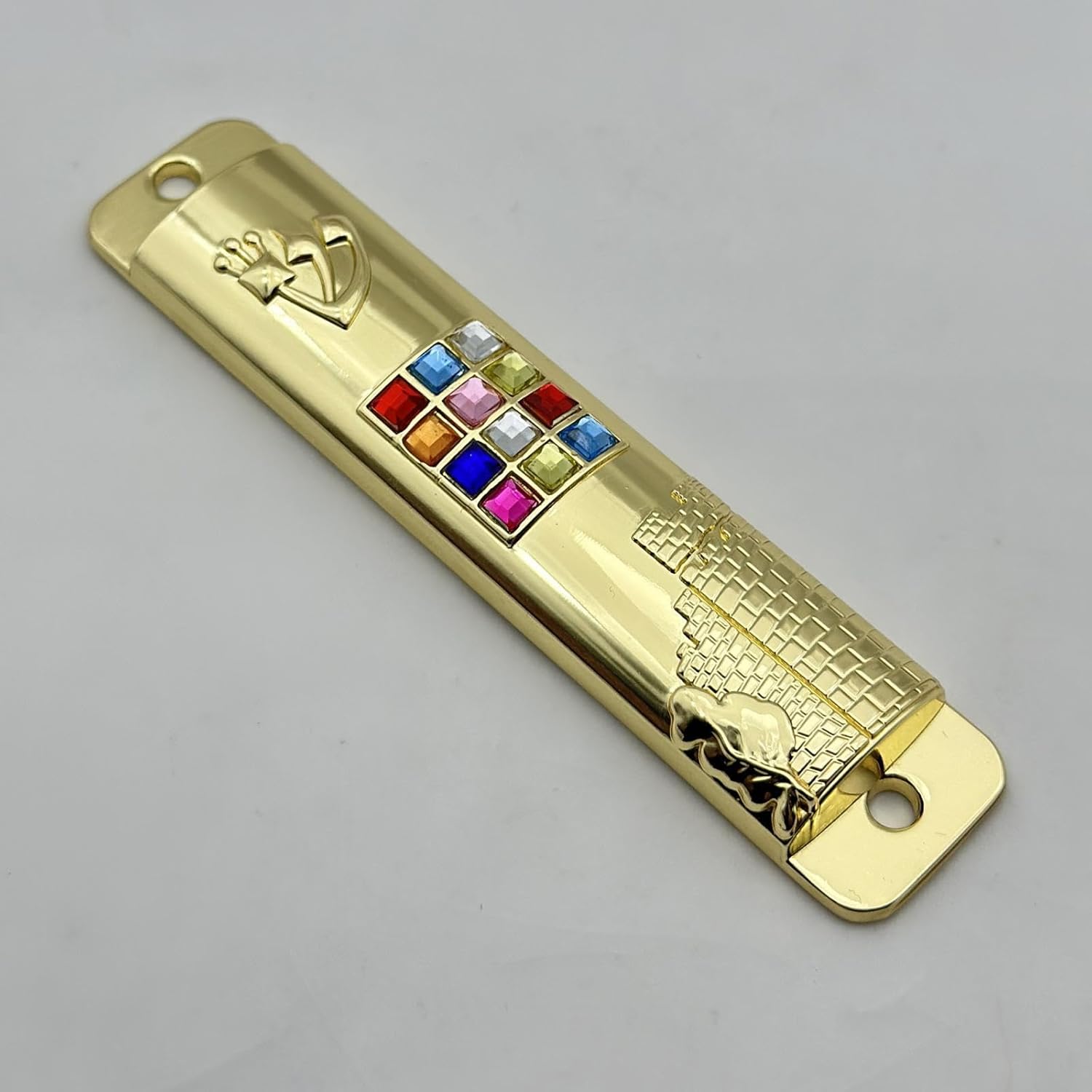 6X Door Mezuzah with Modern Zinc Alloy Design