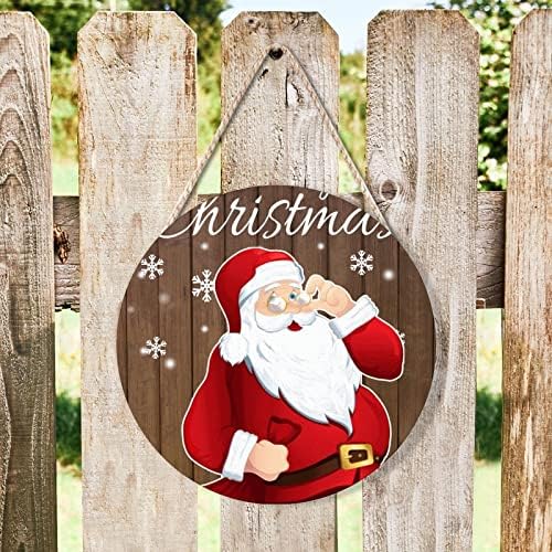 Farmhouse Door Hanger with Holiday Decor