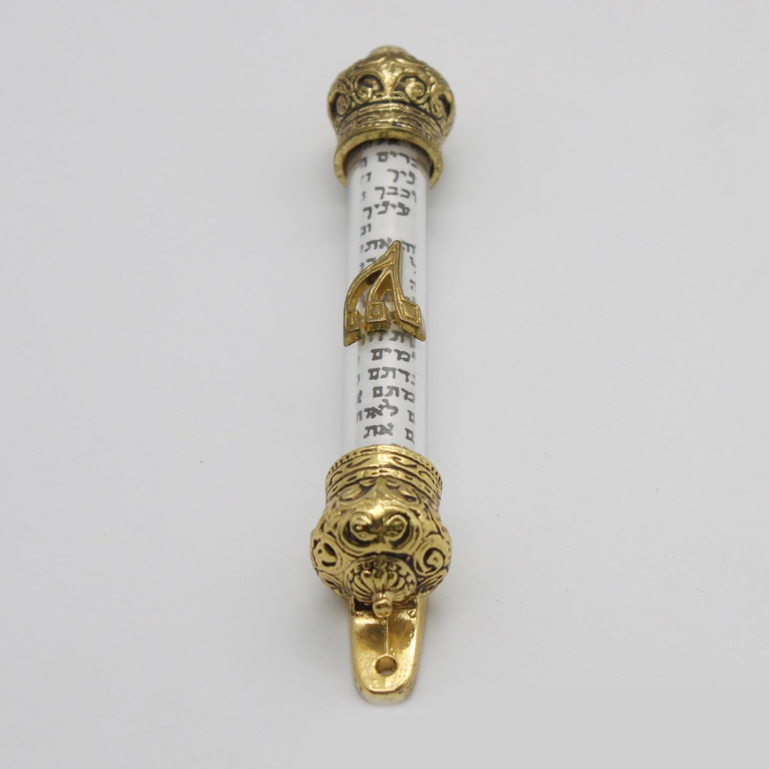 Leimezsty Mezuzah Door Metal Scroll Religious Decor Gift