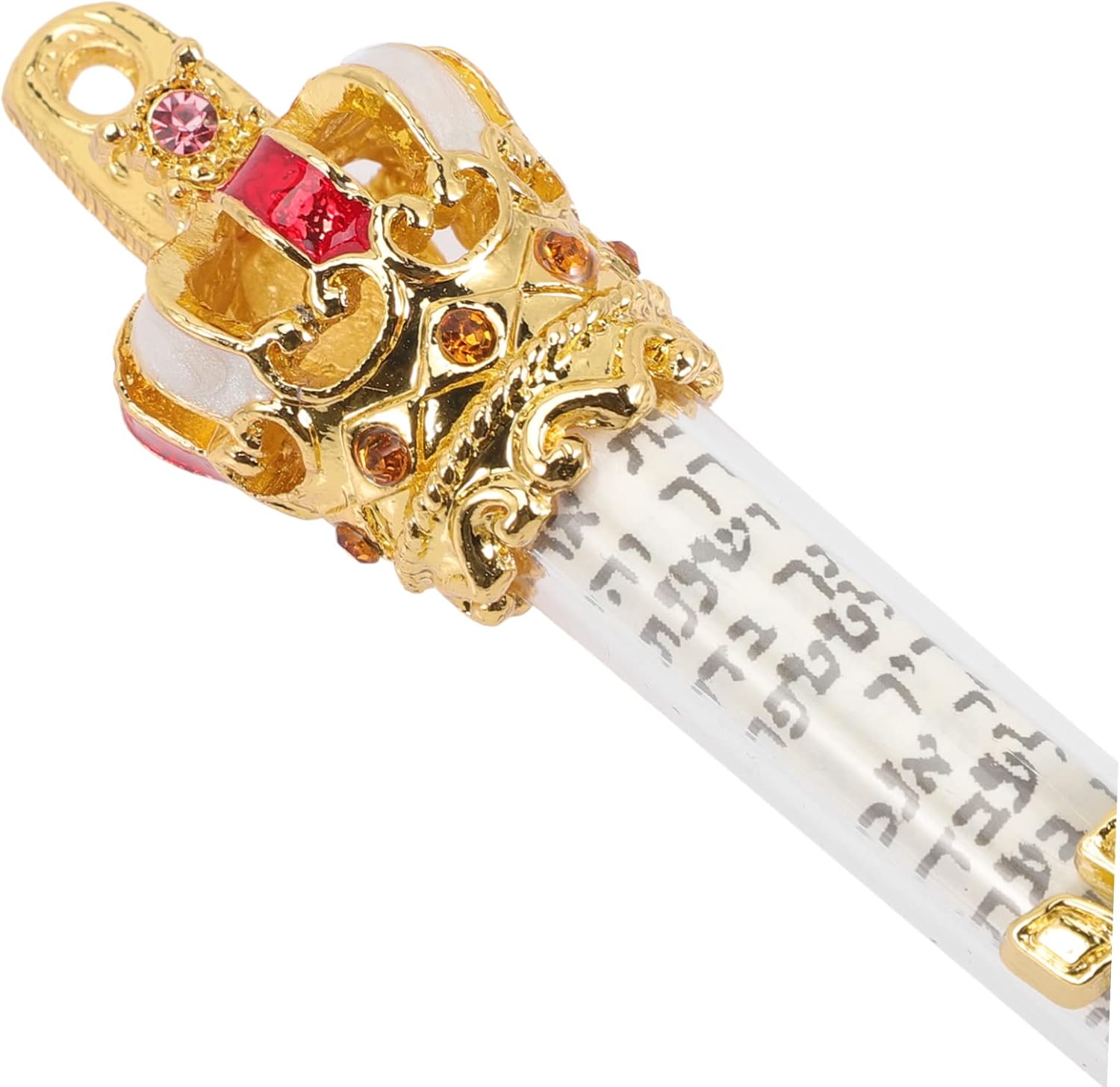 Ciieeo Metal Mezuzah Door Decoration Jewish Mitzvah Ornament
