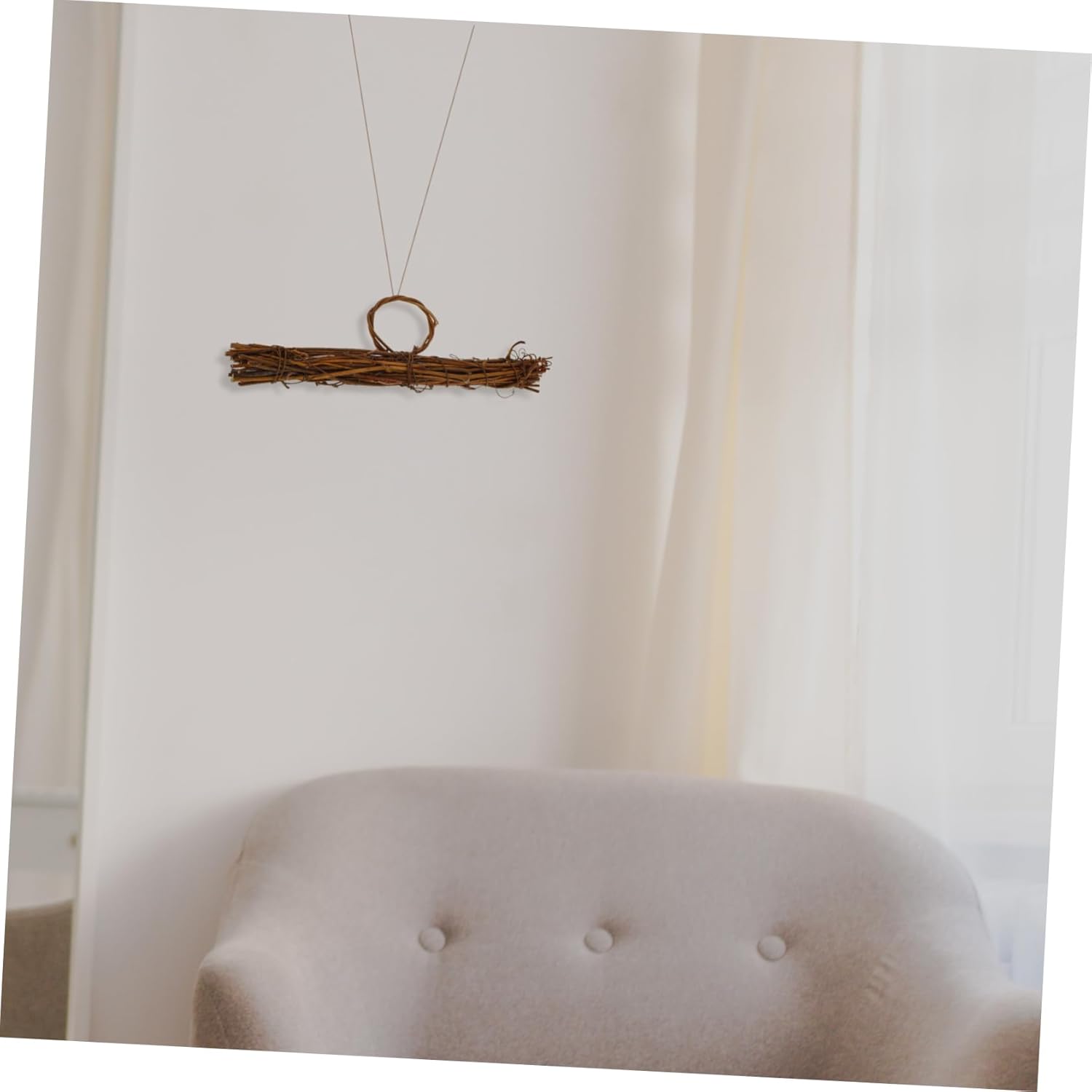 Rattan Wreath Frame for Home Decor and Crafts