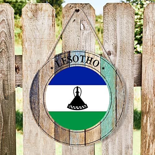 Farmhouse Front Door Hanger 12x12 Wood Sign