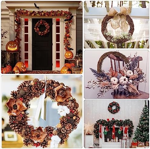 Natural Grapevine Wreath Base 12 Inch DIY Decor Wreath