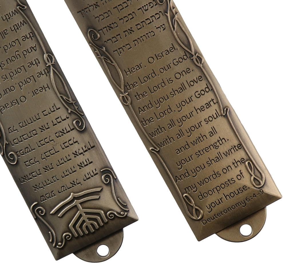 2Pcs Mezuzah Case with Easy Peel and Stick