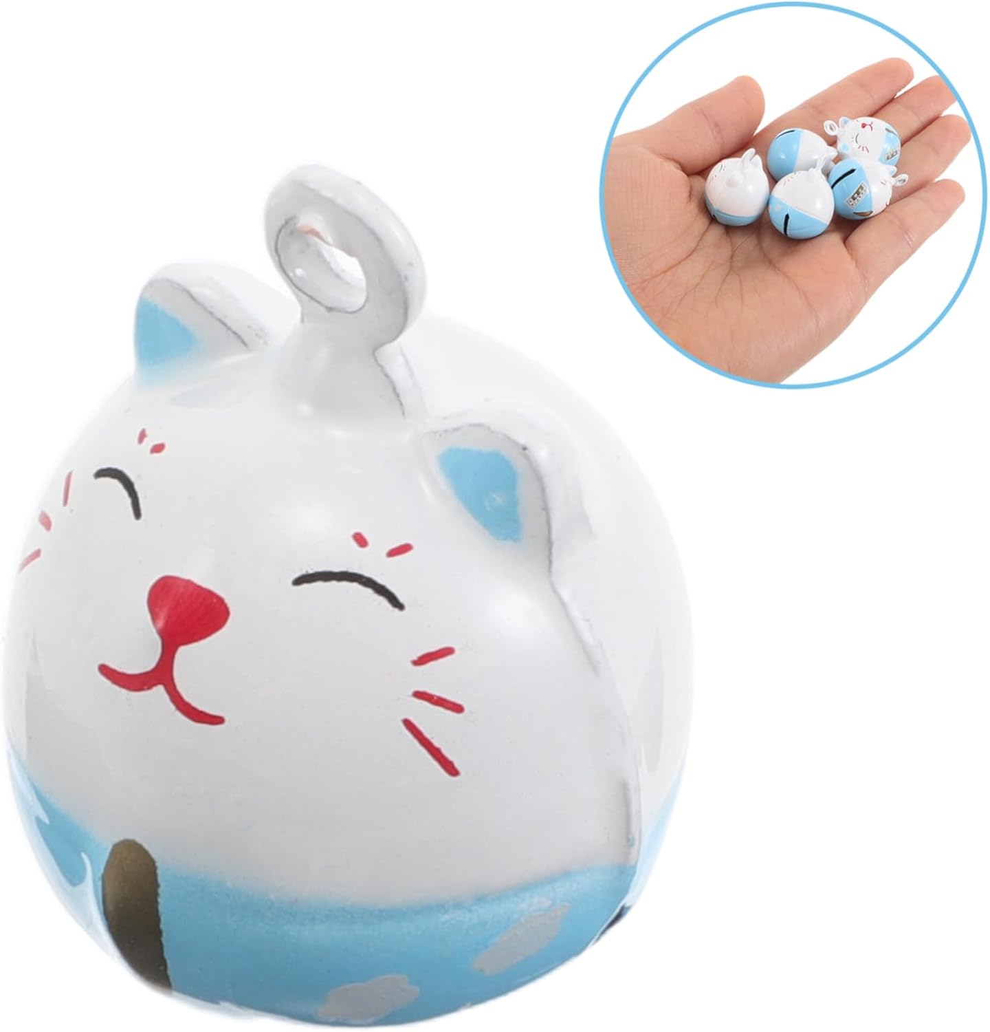 10pcs Mini Iron Bells for Crafts and Home Decor