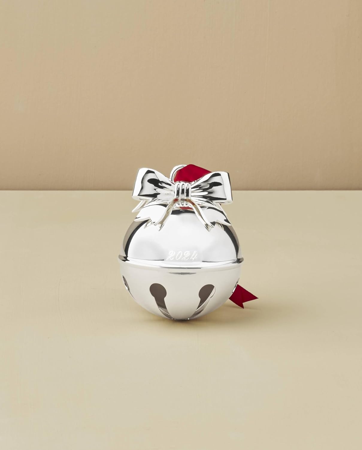 Lenox 2024 Jingle Bell Metal Ornament Christmas