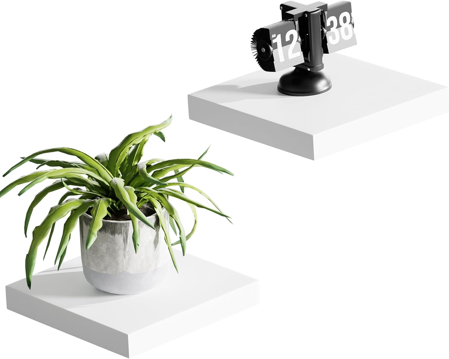 Floating Shelves for Wall with Invisible Bracket Set of 2