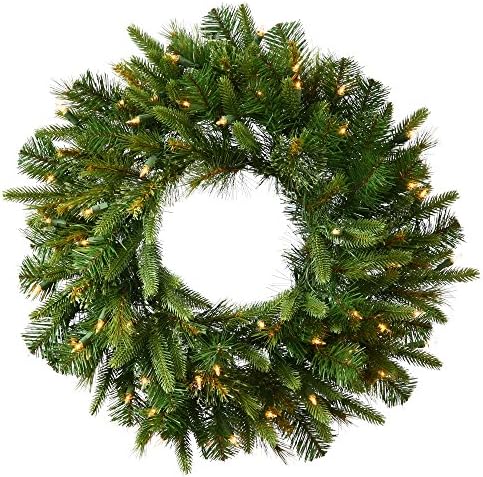Vickerman Cashmere Wreath Pre-Lit LED Wreath