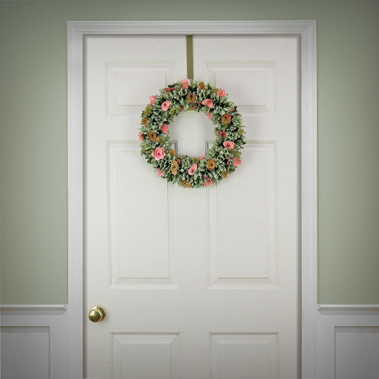 National Tree Company Spring Artificial Wreath Decoration 18 Inches