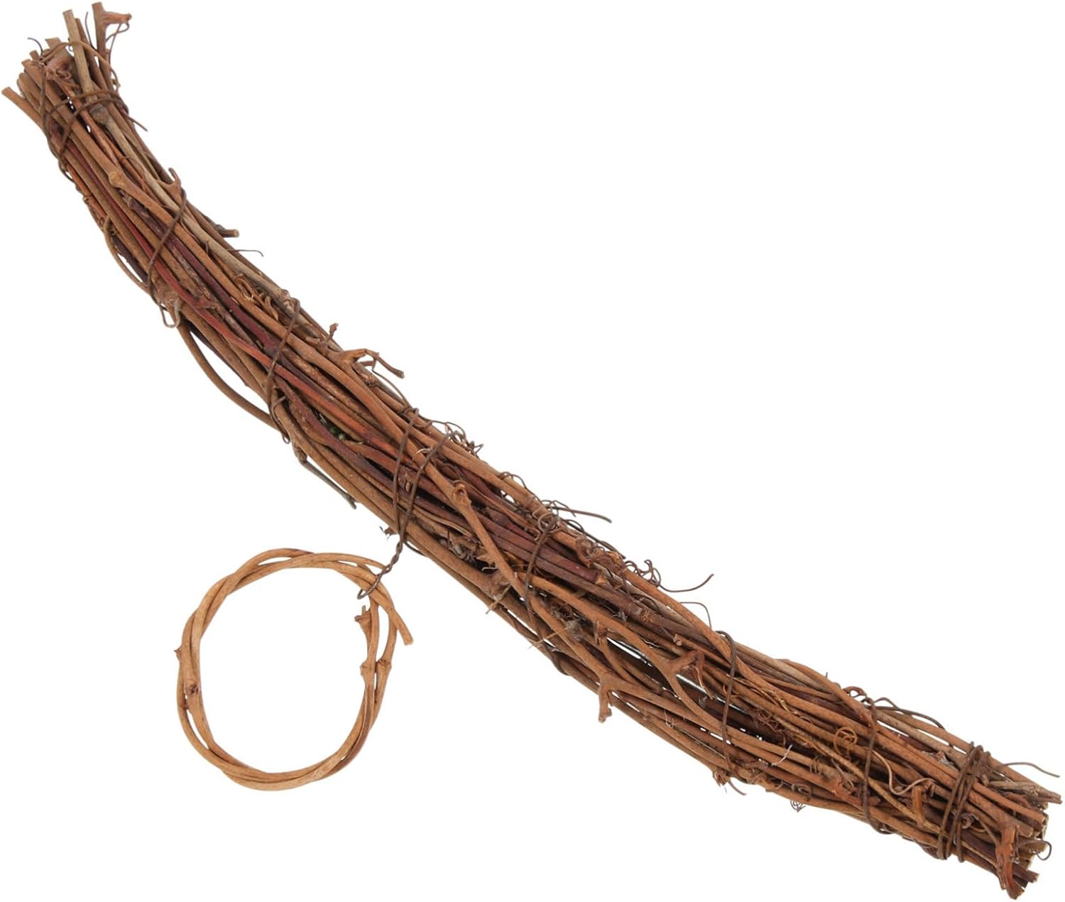 Rattan Wreath Hanger for Front Door Decor