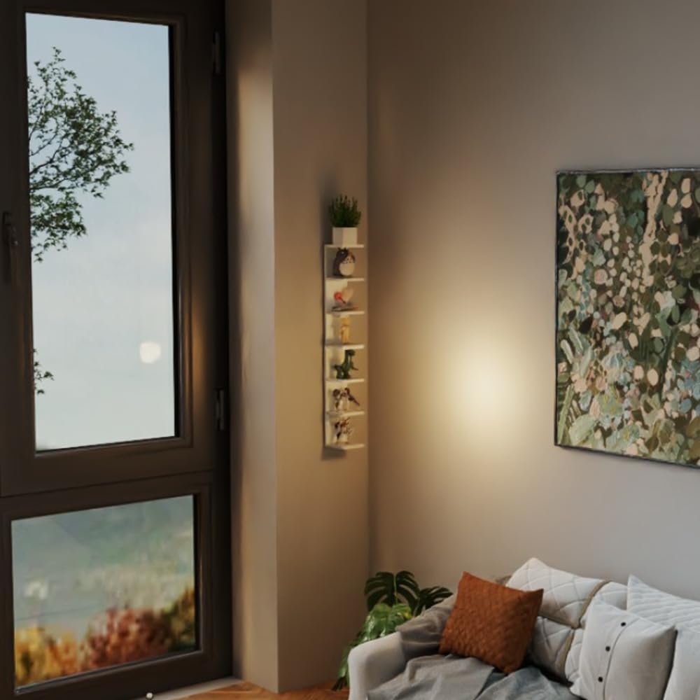 DrWall 7 Tier Floating Shelves Set of 2