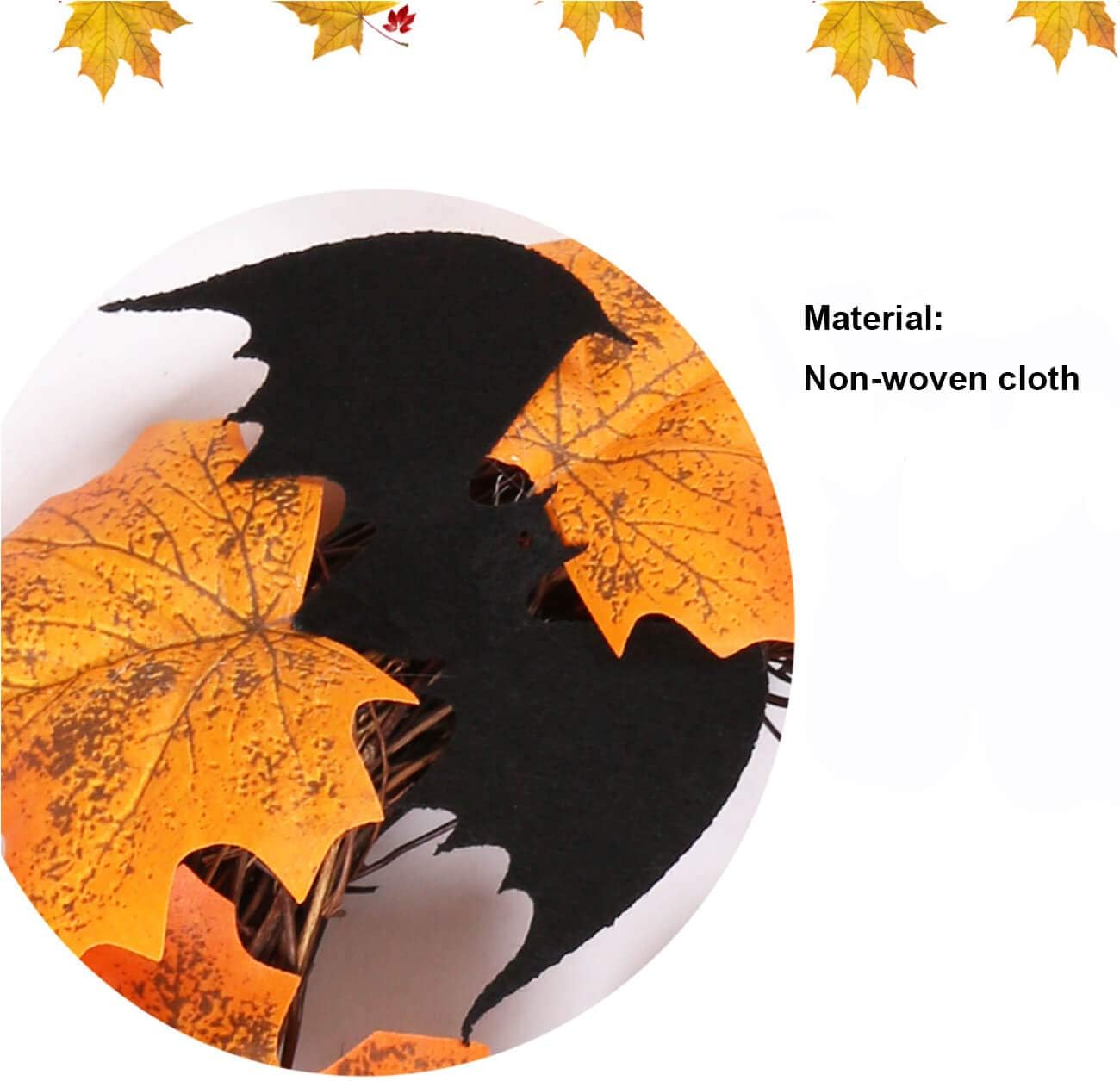 Orgrimmar 10 Inch Halloween Maple Wreath Garland