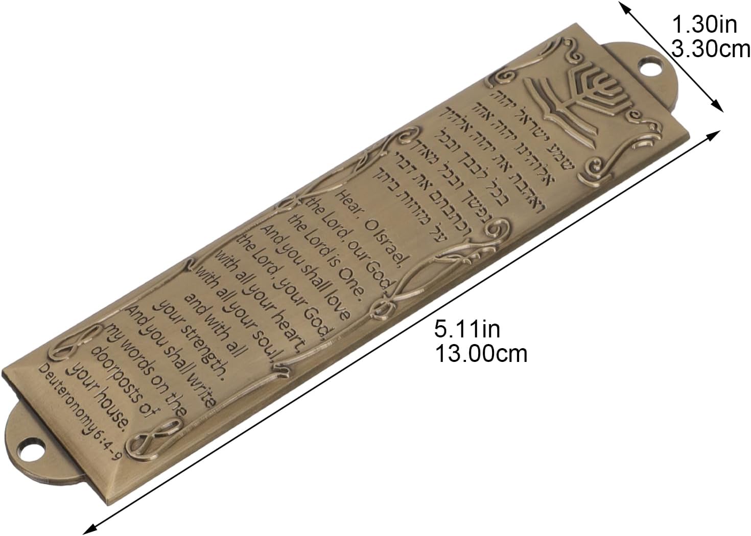 FOMIYES Holy Scroll Prayer Mezuzah Door Ornament
