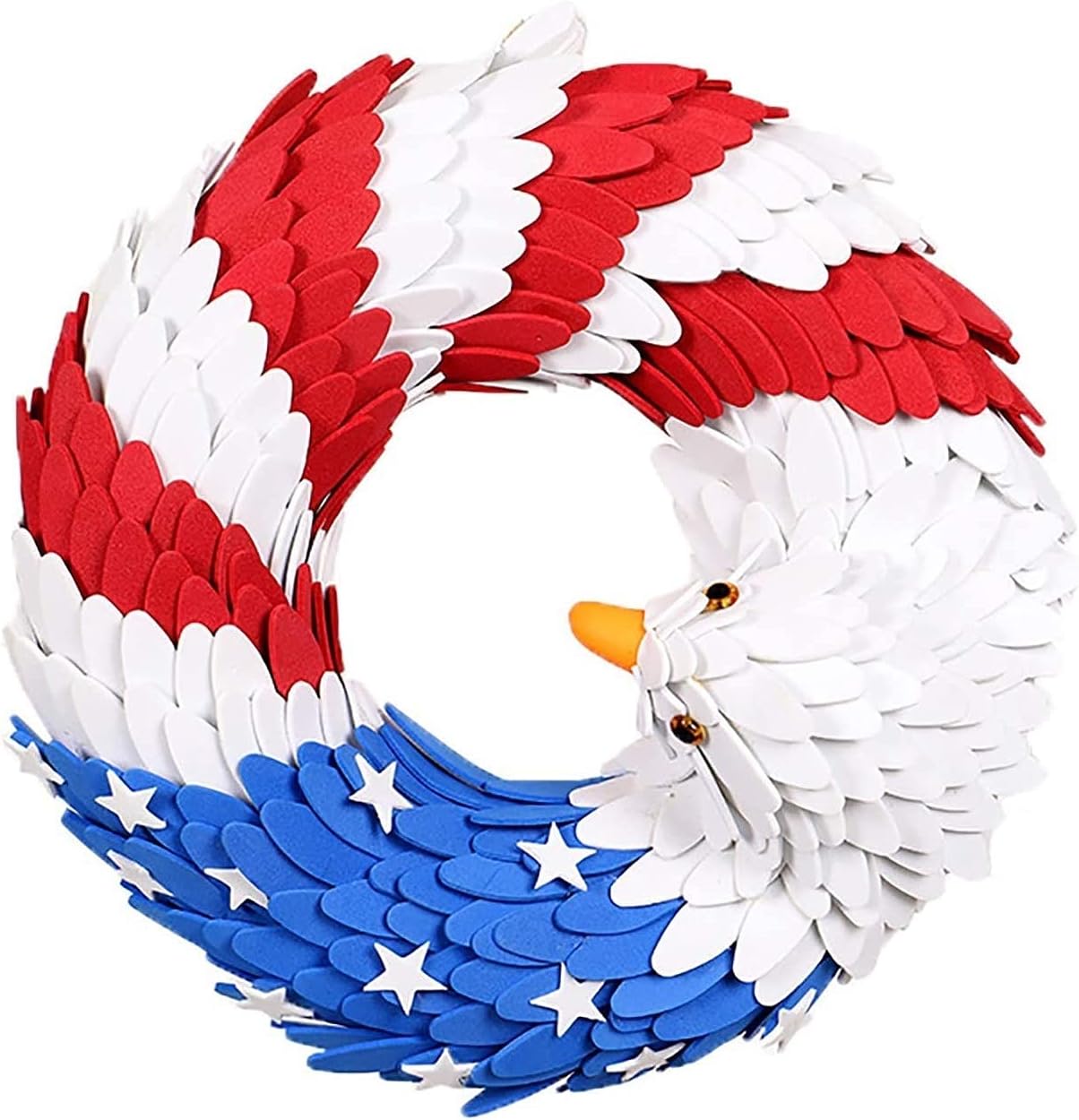 American Eagle Wreath 15 Inch Patriotic Decor