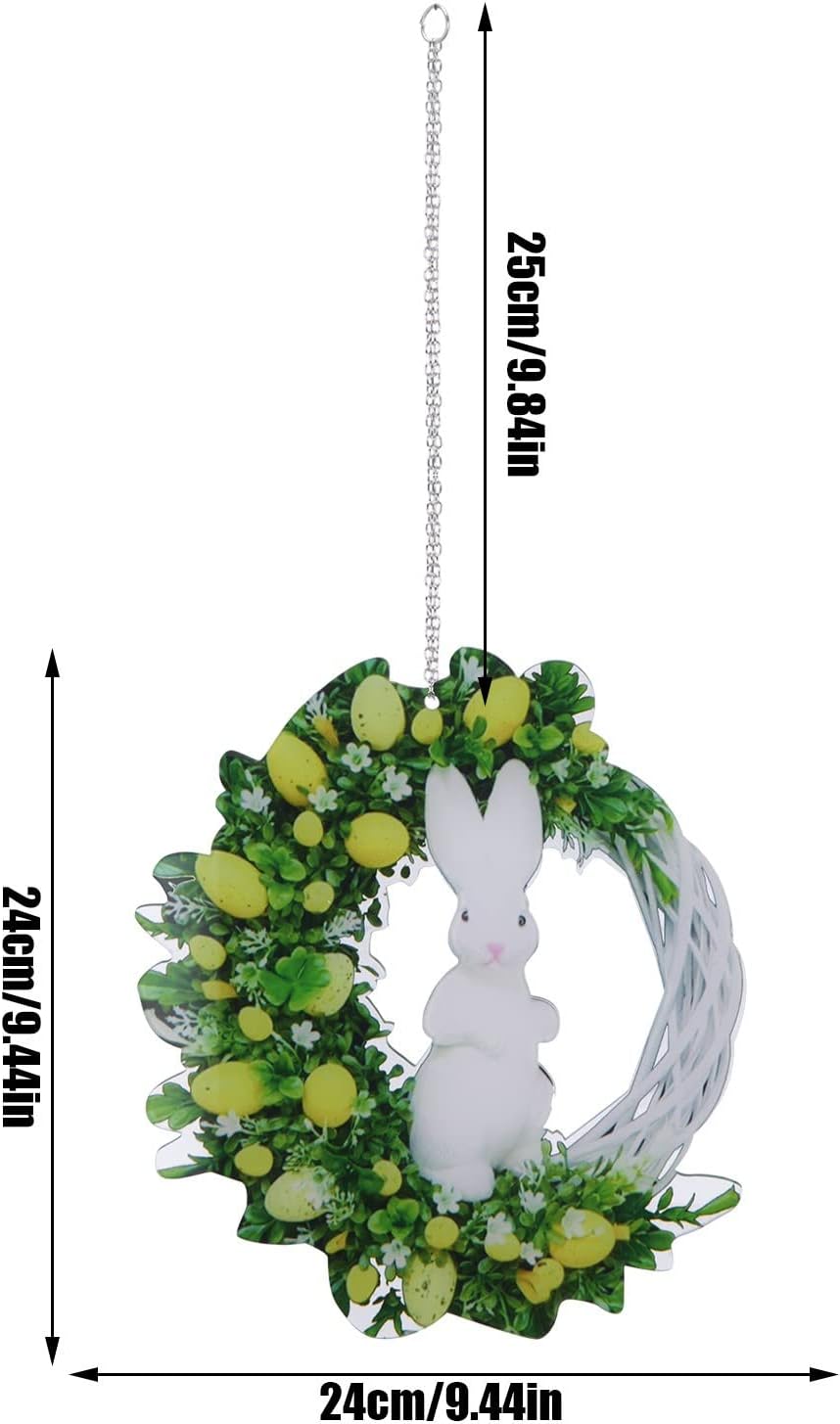 Cakina 2022 Easter Wreath with LED Lights