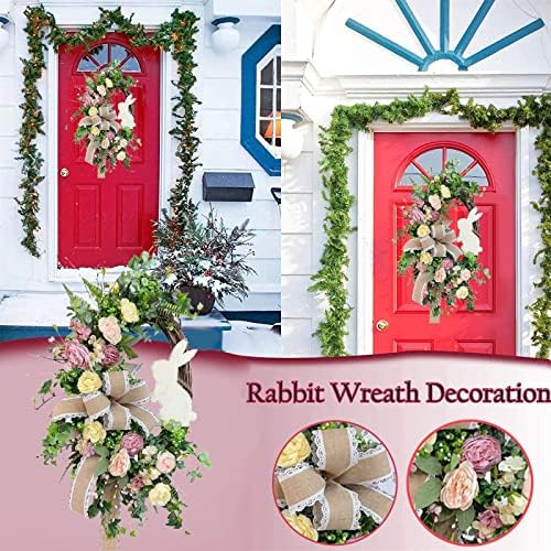Valentines Outdoor Wreath Spring Easter Door Decor