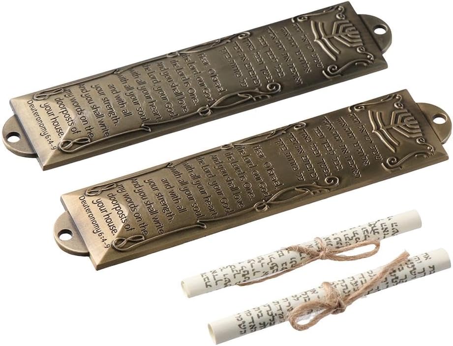 2Pcs Mezuzah Case with Easy Peel and Stick