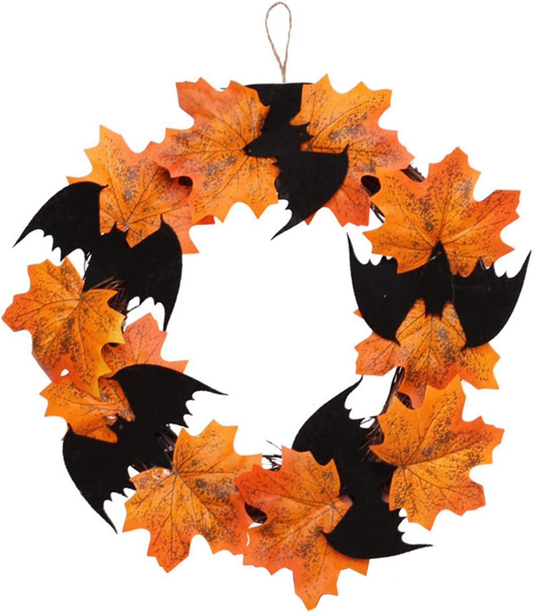 Orgrimmar 10 Inch Halloween Maple Wreath Garland