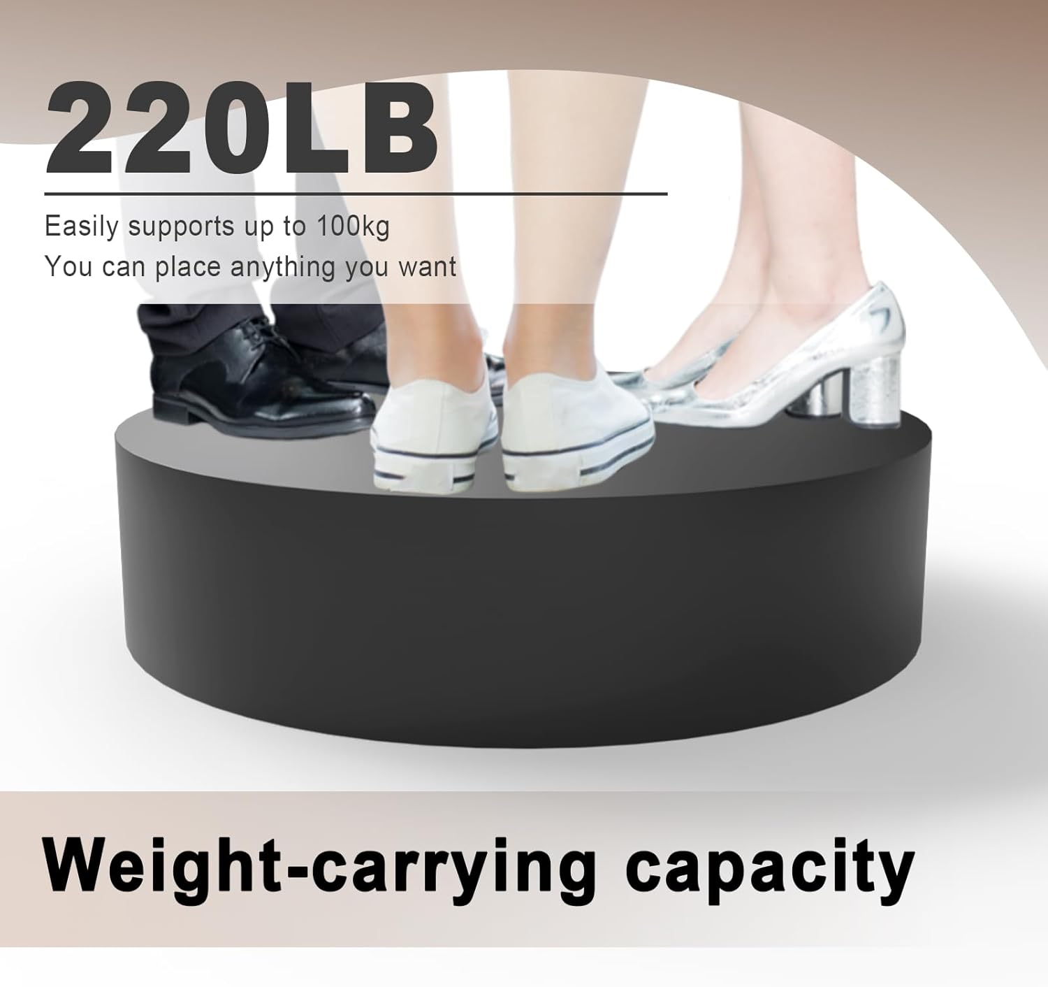 Jueraori 236x59in Round Display Pedestal Stand
