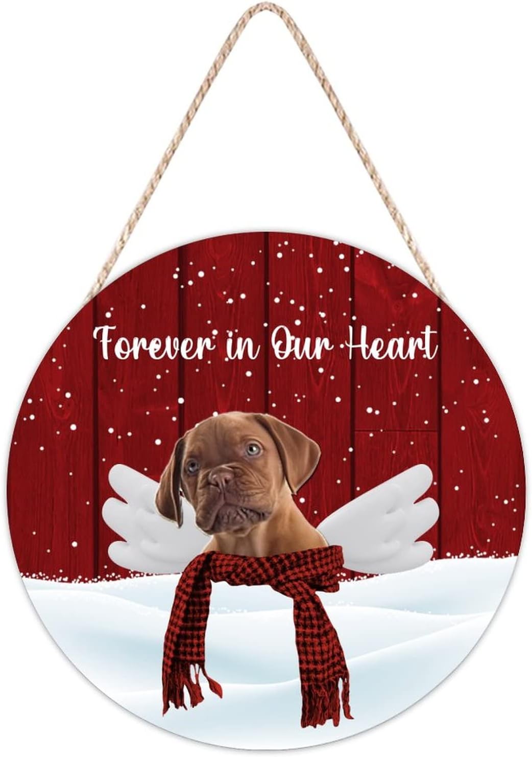 Farmhouse Door Hanger Pet Loss Memorial Sign
