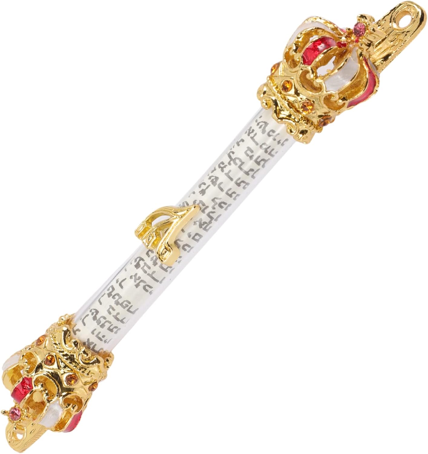 ABOOFAN Metal Door Mezuzah with Scroll Religious Judaica