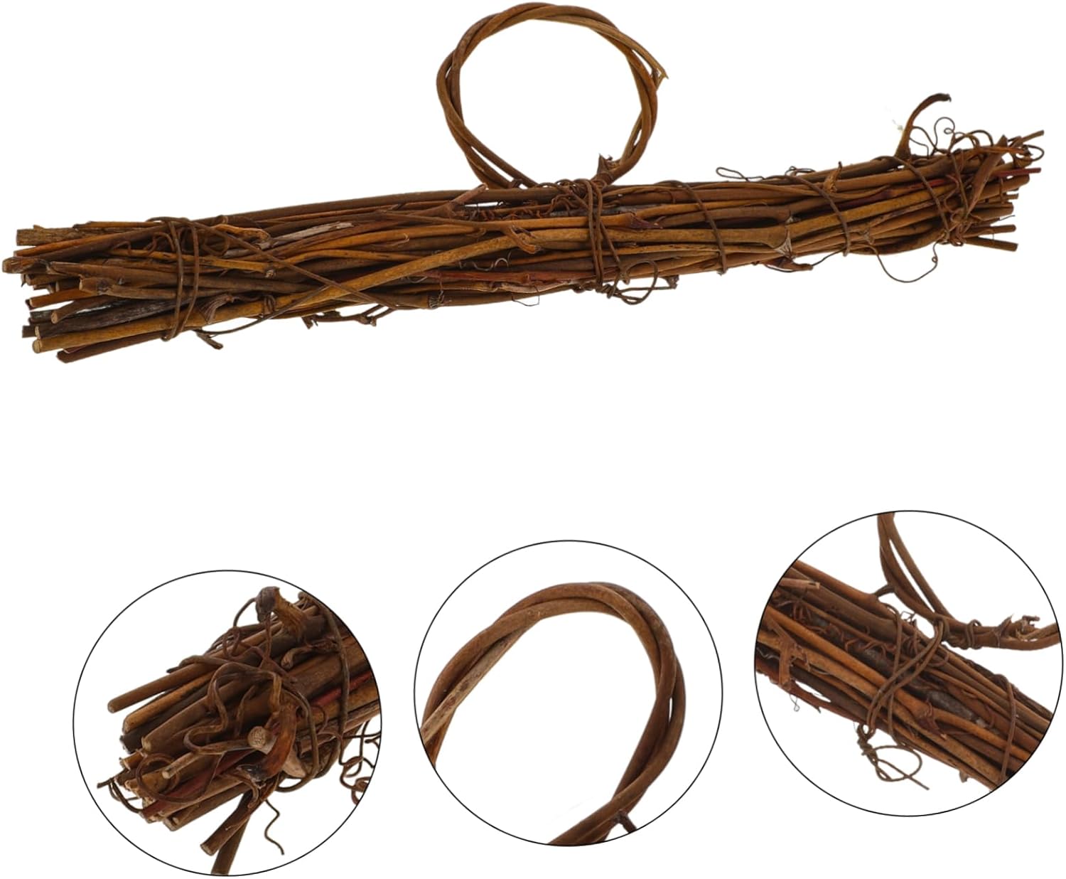 Wakauto Rattan Wreath Frame for DIY Crafts