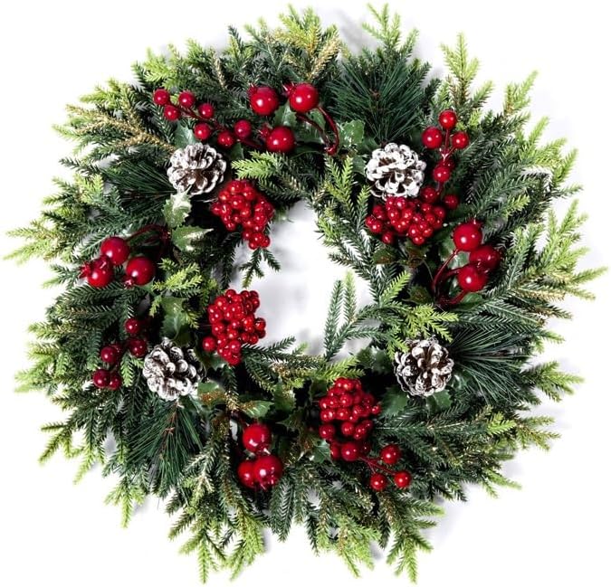 Floral Wreath Door Hanging Decoration