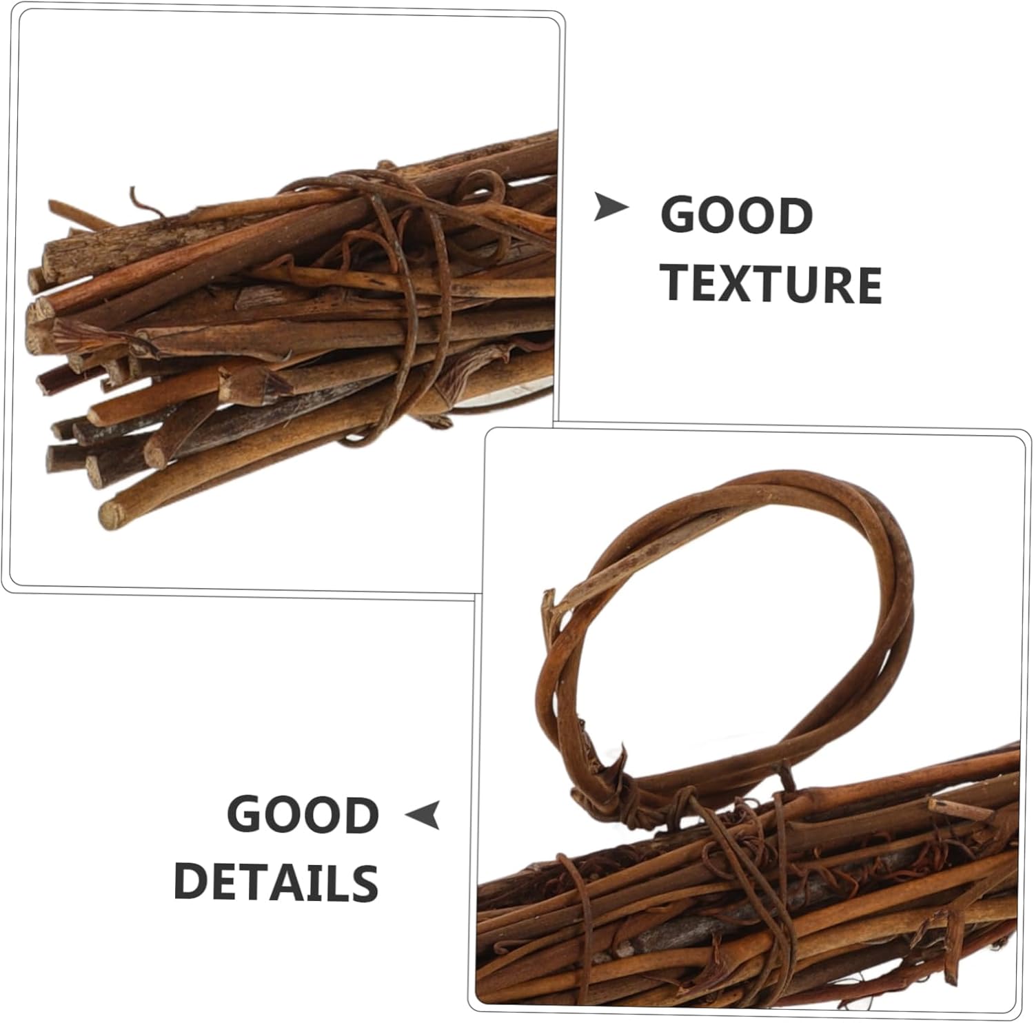 Rattan Wreath Frame for DIY Home Decor and Crafts