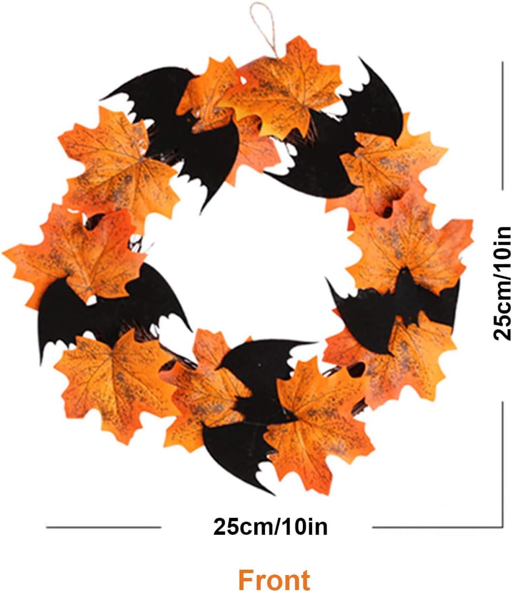 Orgrimmar 10 Inch Halloween Maple Wreath Garland