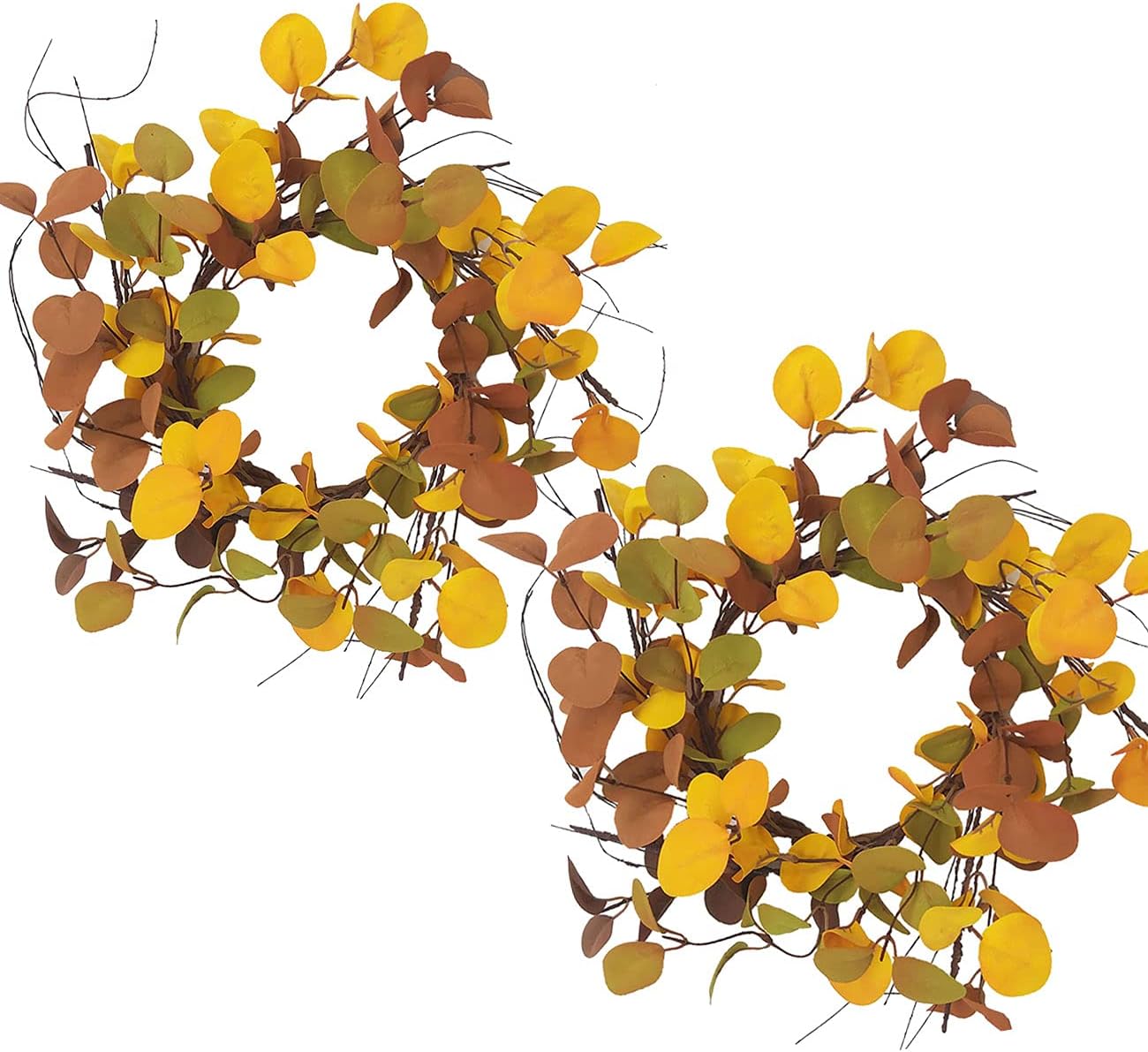 Bibelot 20 Inches Autumn Wreath Thanksgiving Decor