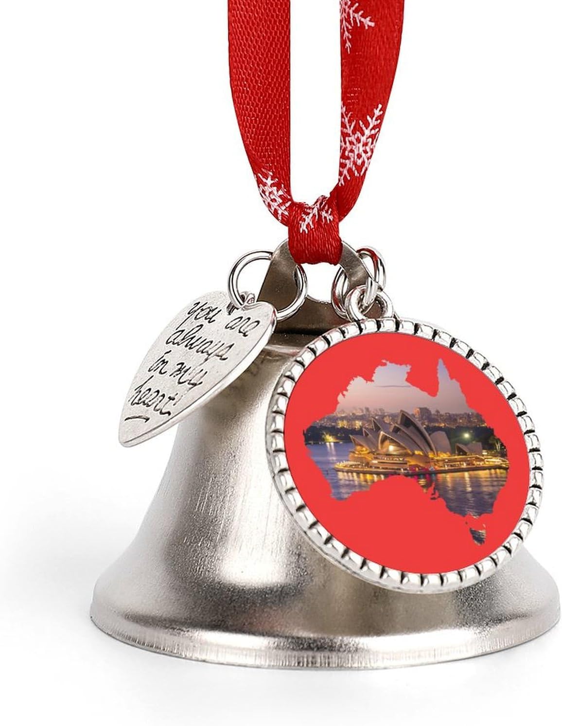 Sydney Opera House Australia Christmas Bell Pendant Decoration