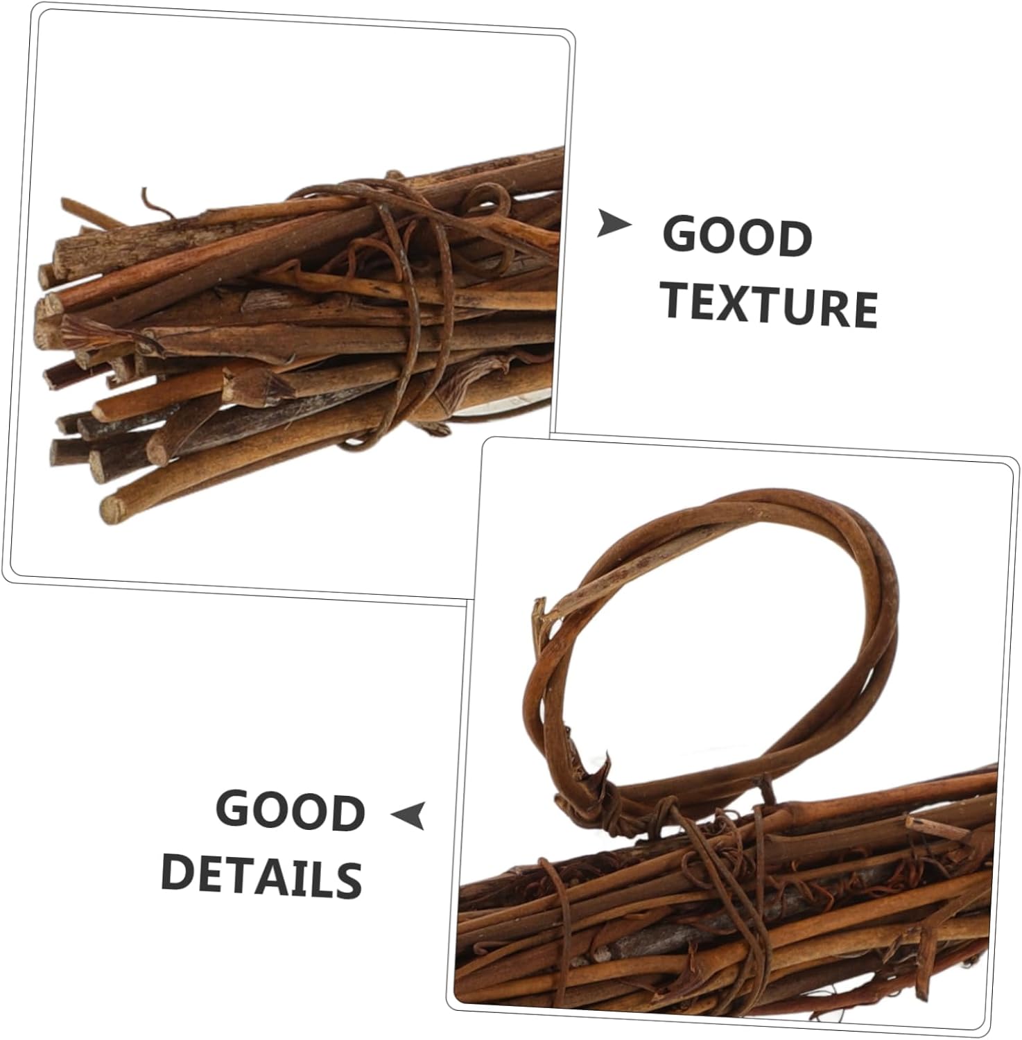 Rattan Wreath Frame for Home Decor and Crafts